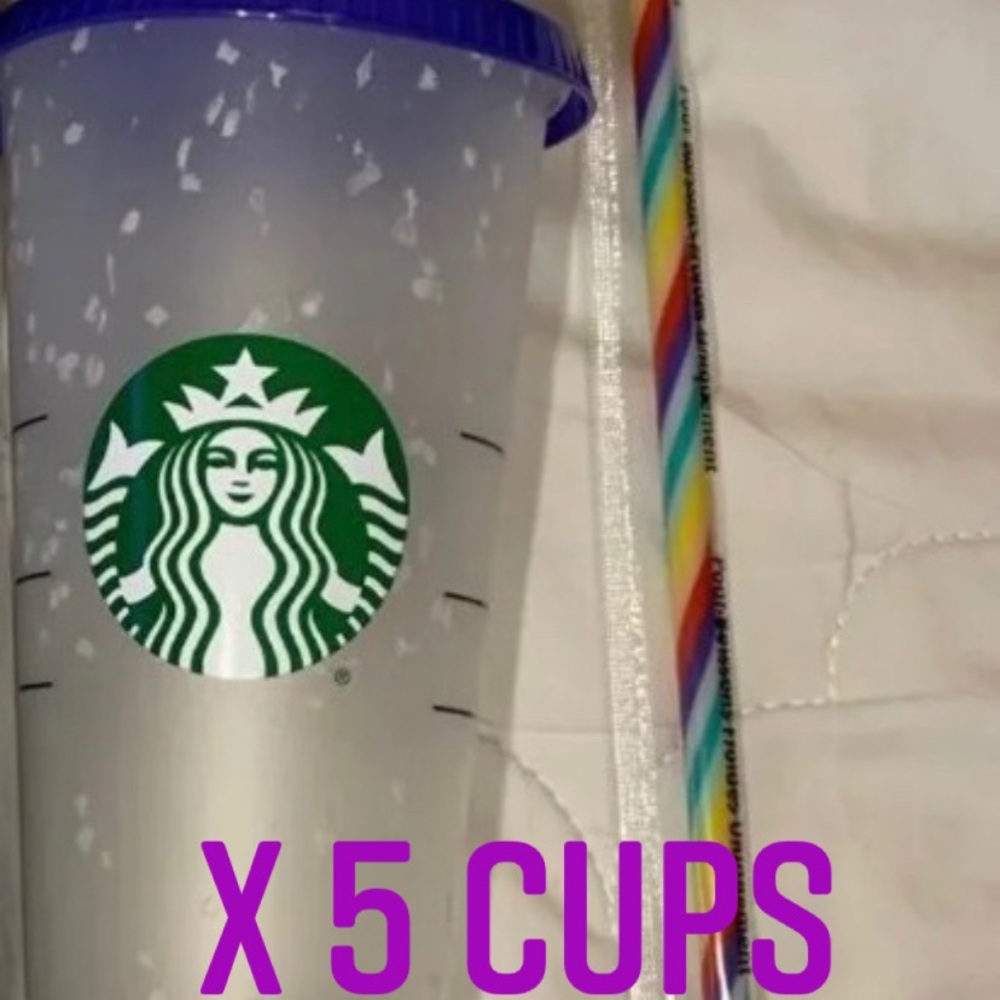 STARBUCKS CONFETTI CUPS